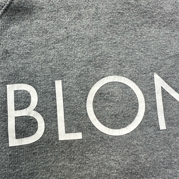 Brunette the Label Blonde crewneck - Picture 4 of 5